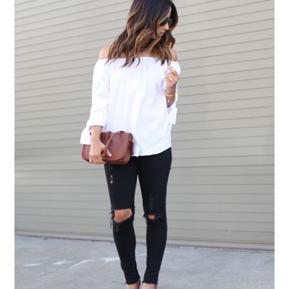 Off the shoulder top